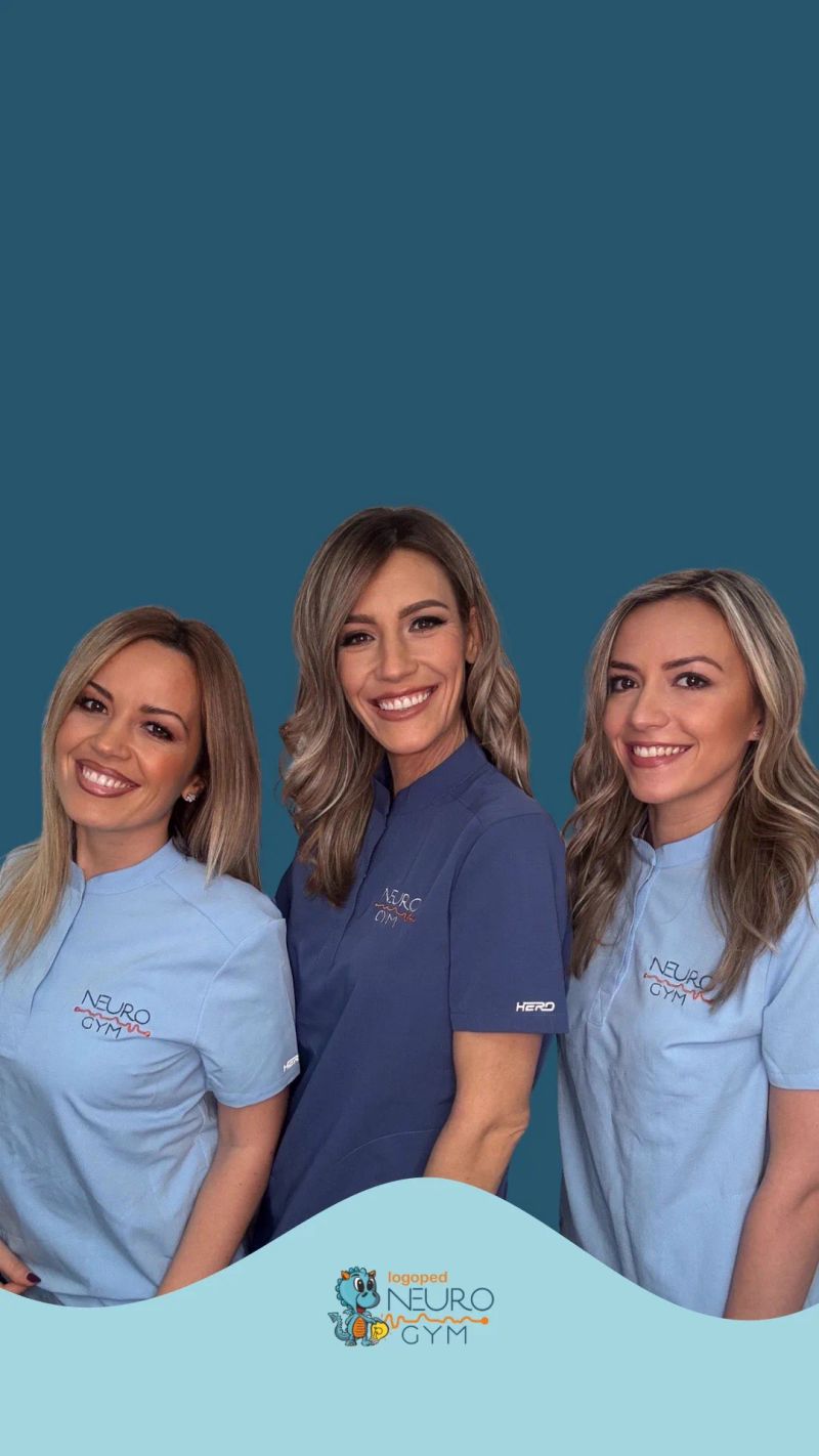 Tim NeuroGym centra - Kristina Simić, Hristina Grujić i Maja Dragojević, master logopedi i neurofeedback terapeuti
